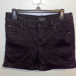 Celebrity Pink Black Jean Shorts